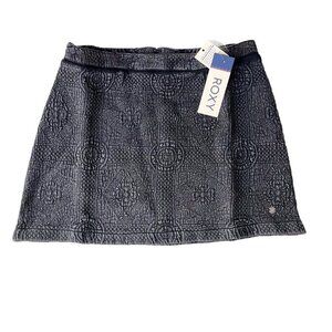 Roxy Womens Charcoal Your Peaches Mini Skirt ERJWK03029 Size XS L